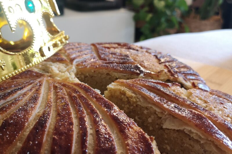 Galette des Rois (tarta de reyes francesa con almendra)